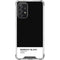 Midnight Black Galaxy A72 5G Clear Case